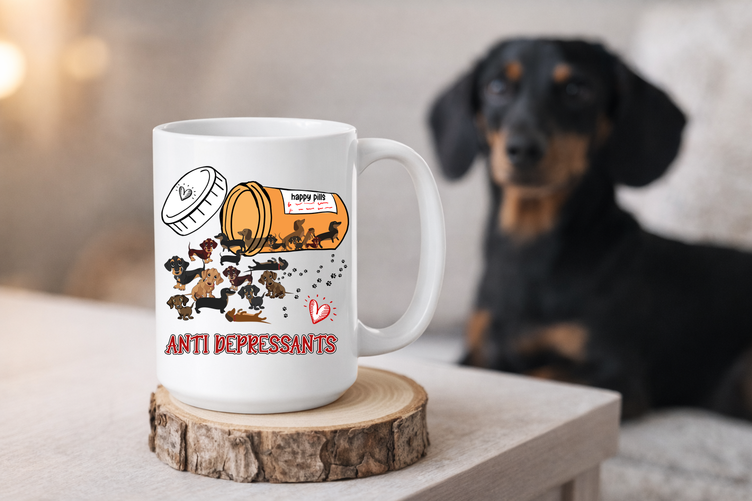 Anti-Depressants 15oz Coffee Mug