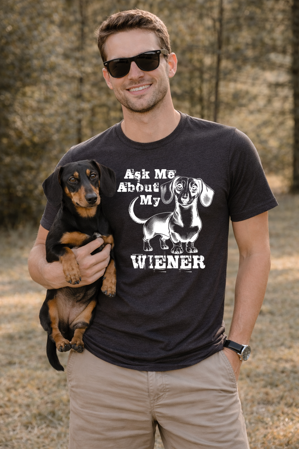 Ask me about my Wiener T-Shirt