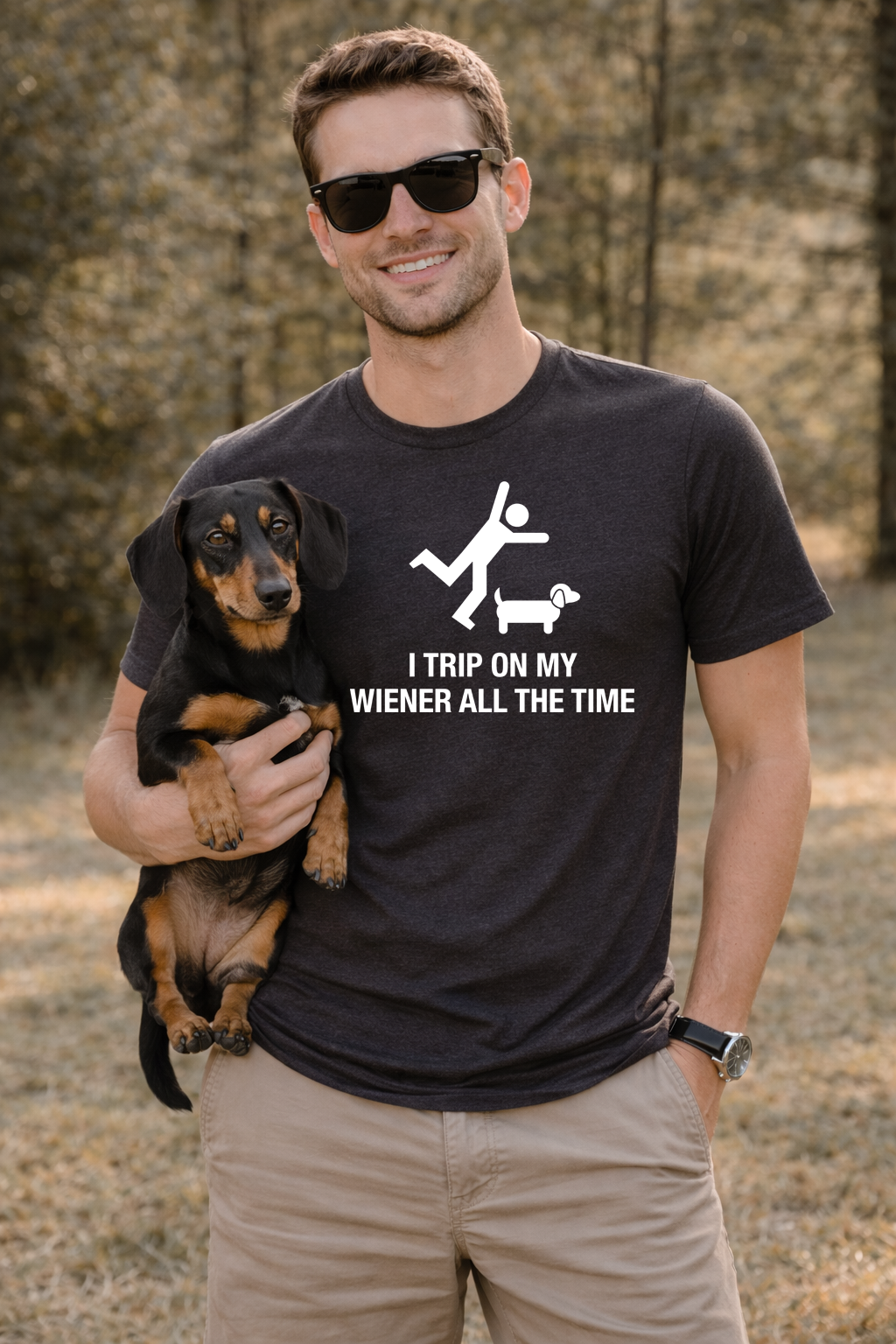 I trip on my wiener all the time T-Shirt