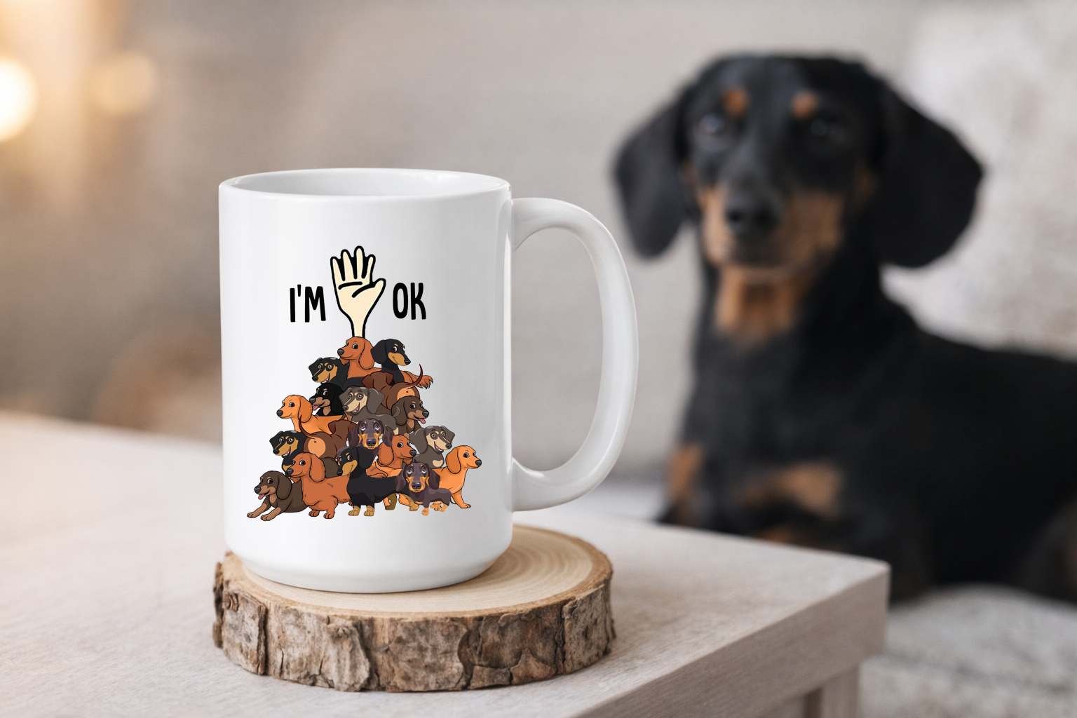 I'm Ok 15oz Coffee Mug