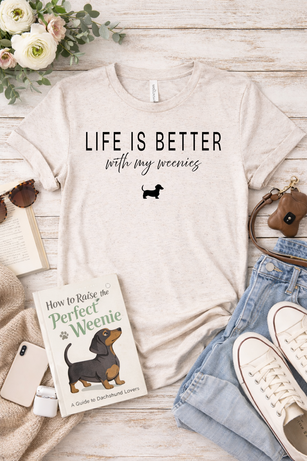 Life is better with my weenies T-Shirt